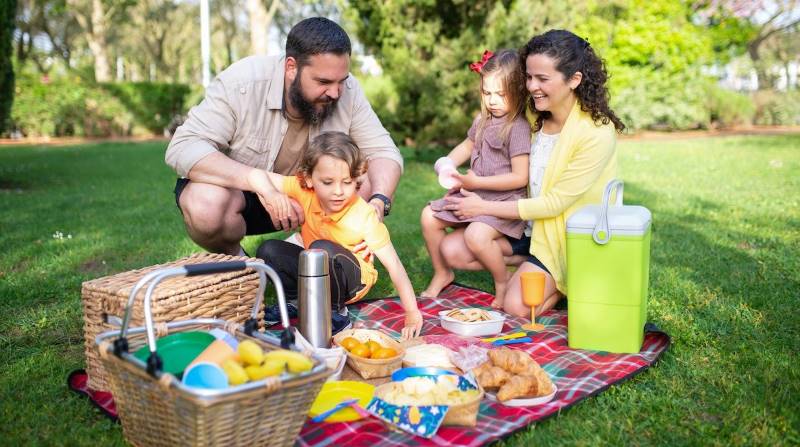 In Denmark there is time for a family picnic